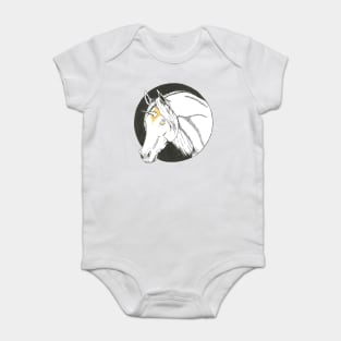 Ghostly Unicorn Baby Bodysuit